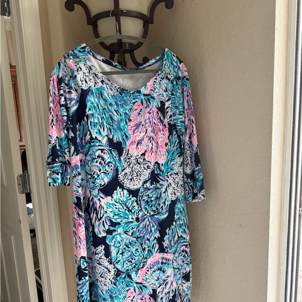 Floral Print Lilly Pulitzer Women's Dress - Large